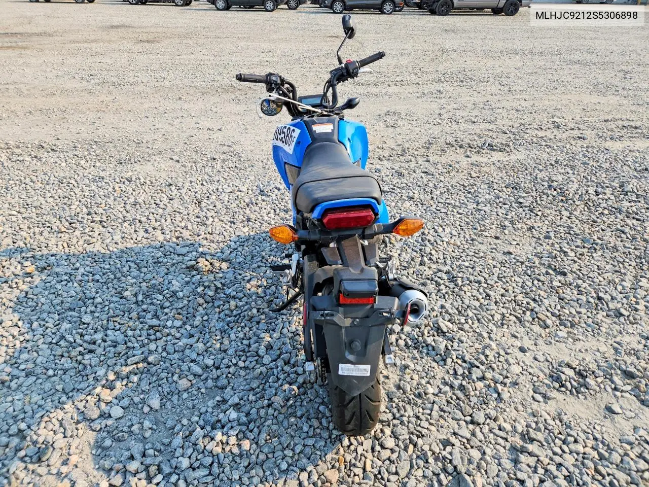 2025 Honda Grom 125 VIN: MLHJC9212S5306898 Lot: 60189586