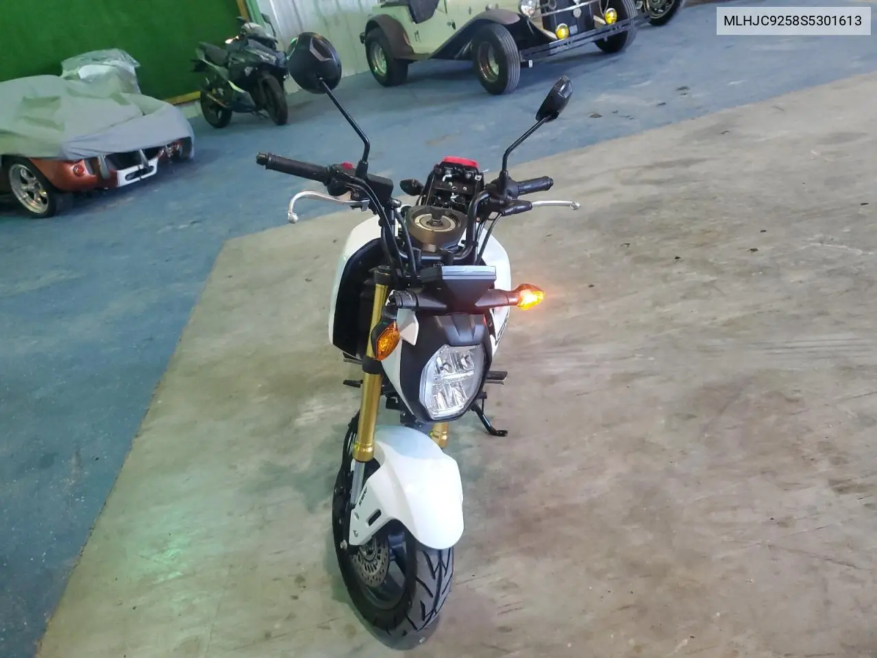 2025 Honda Grom A VIN: MLHJC9250S5301637 Lot: 68665145