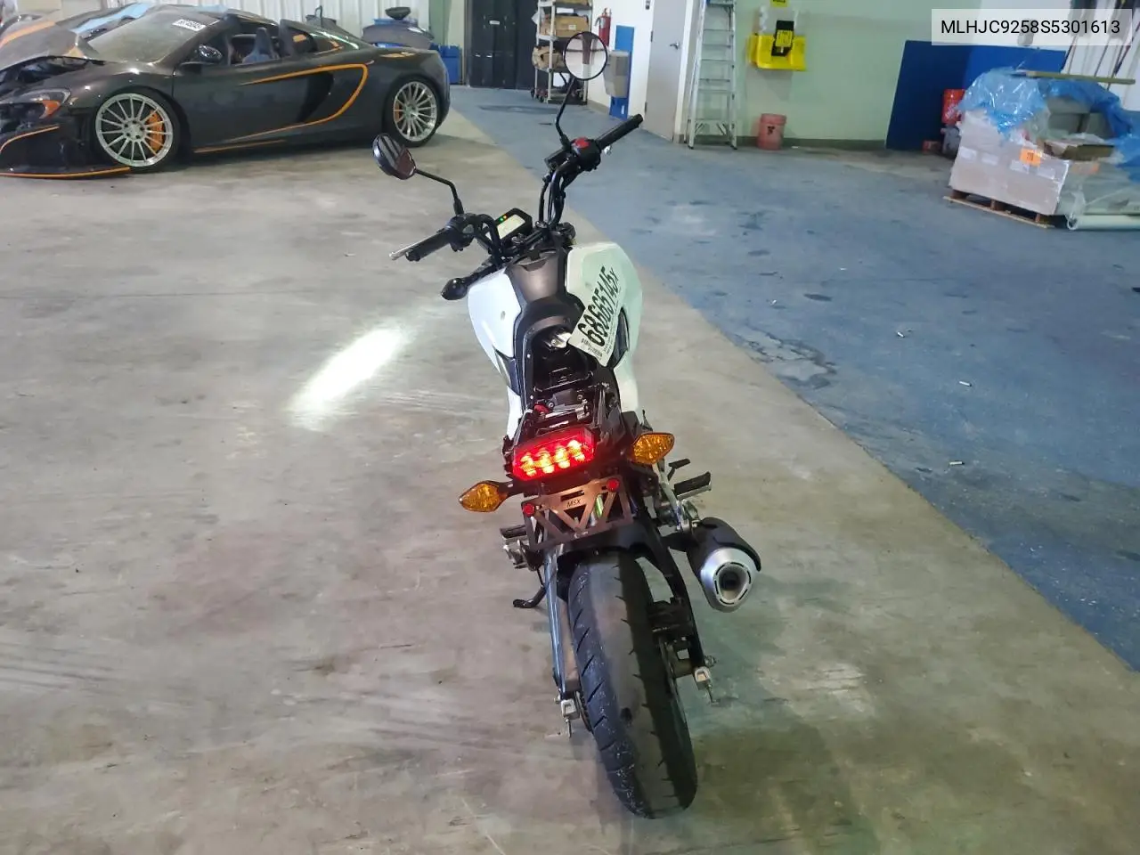 2025 Honda Grom A VIN: MLHJC9250S5301637 Lot: 68665145