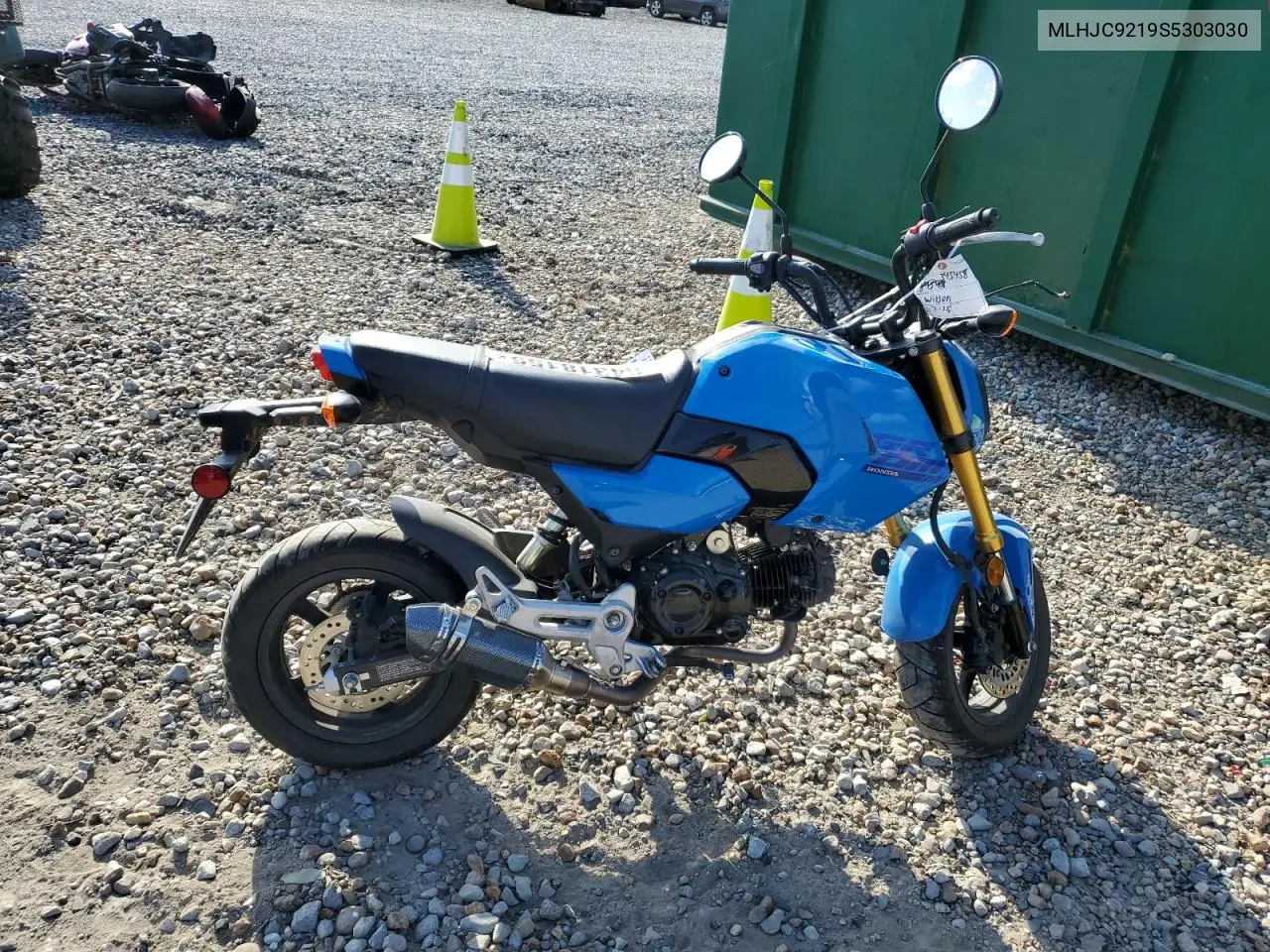 2025 Honda Grom 125 VIN: MLHJC9219S5303030 Lot: 74259105