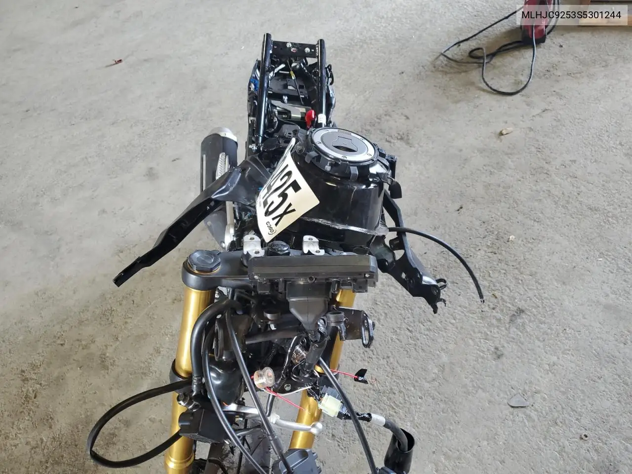 2025 Honda Grom A VIN: MLHJC9253S5301244 Lot: 96978175