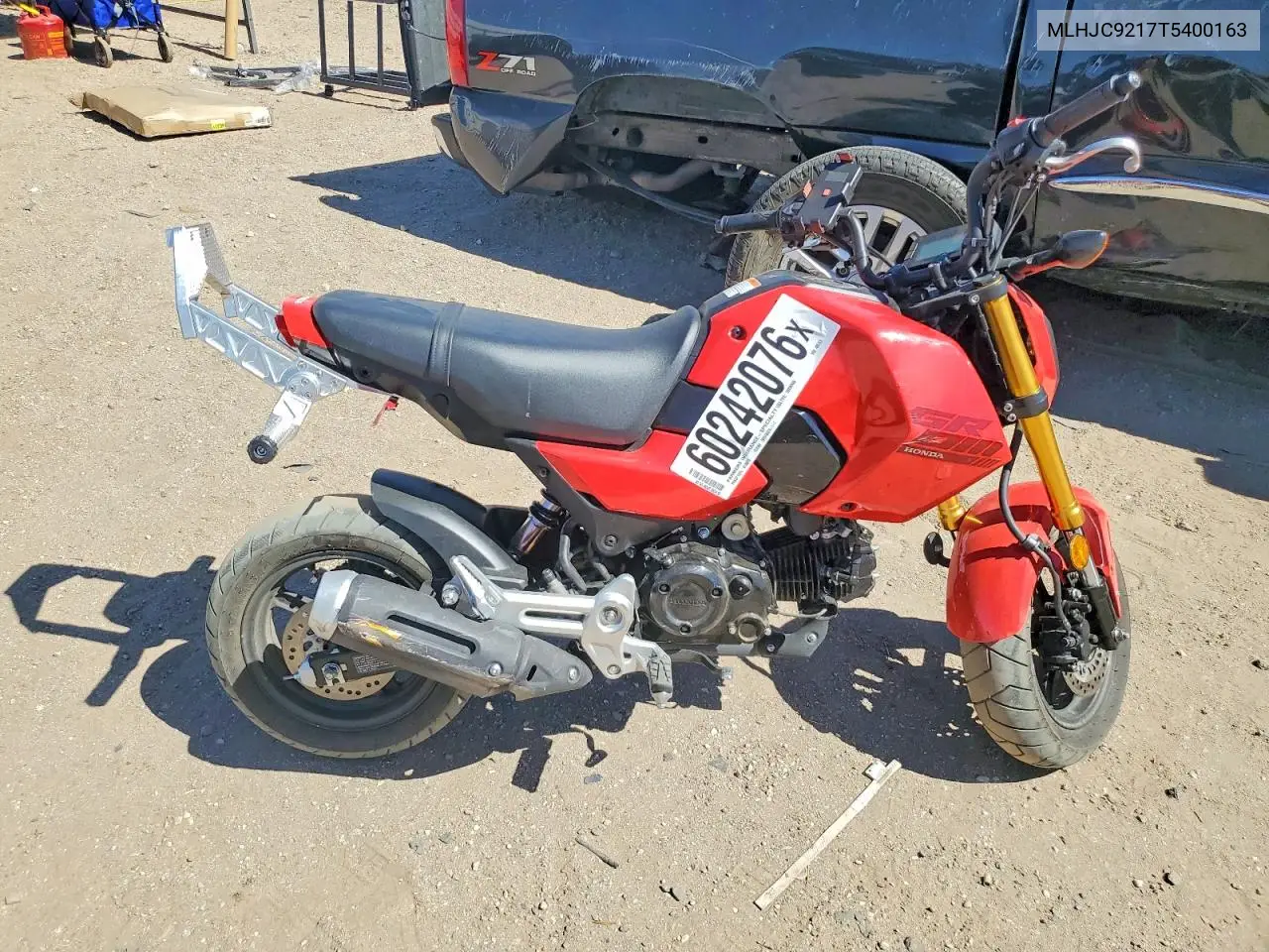 2026 Honda Grom 125 VIN: MLHJC9217T5400163 Lot: 60242076
