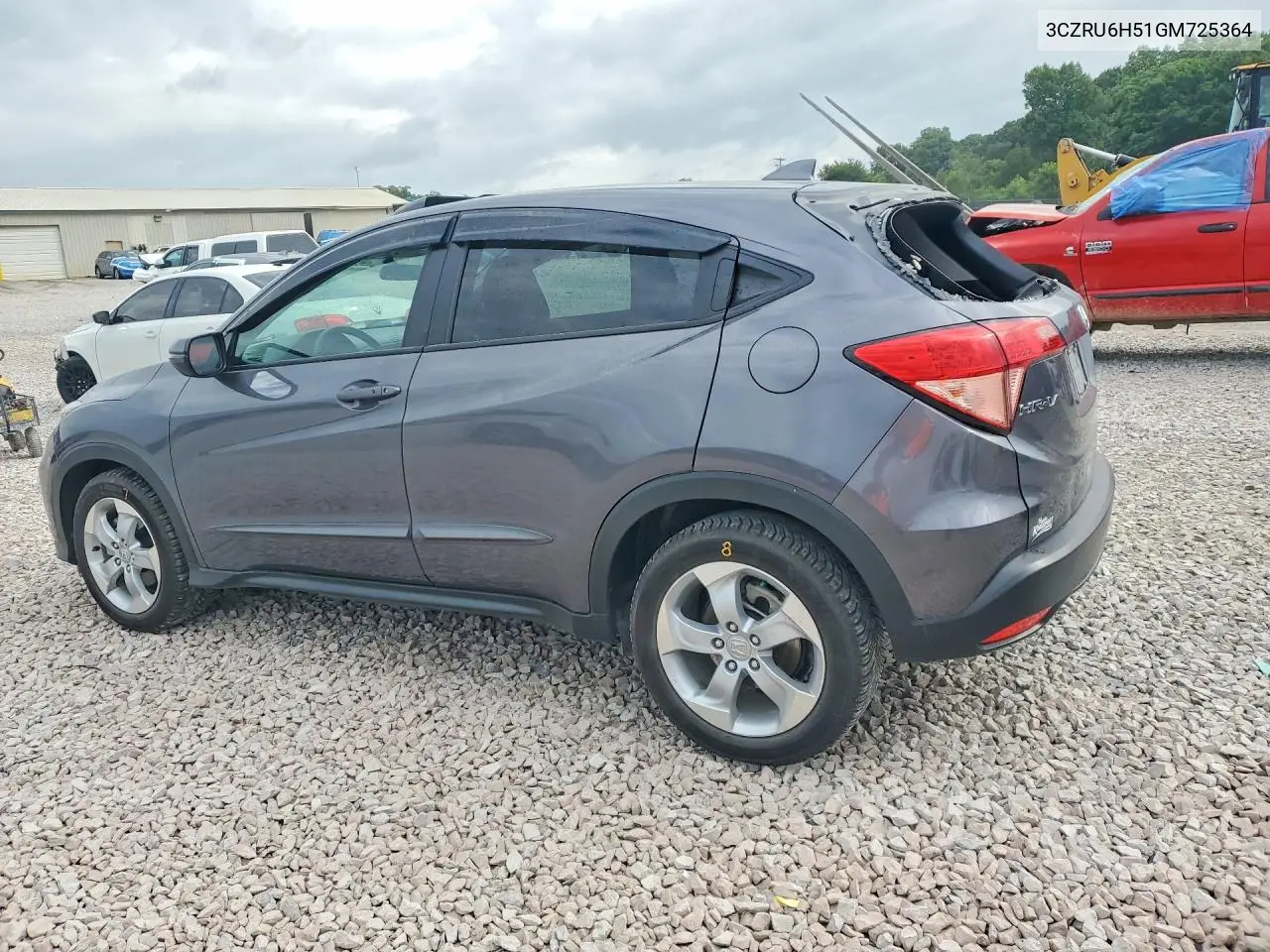 2016 Honda Hr-V Ex VIN: 3CZRU6H51GM725364 Lot: 57602846