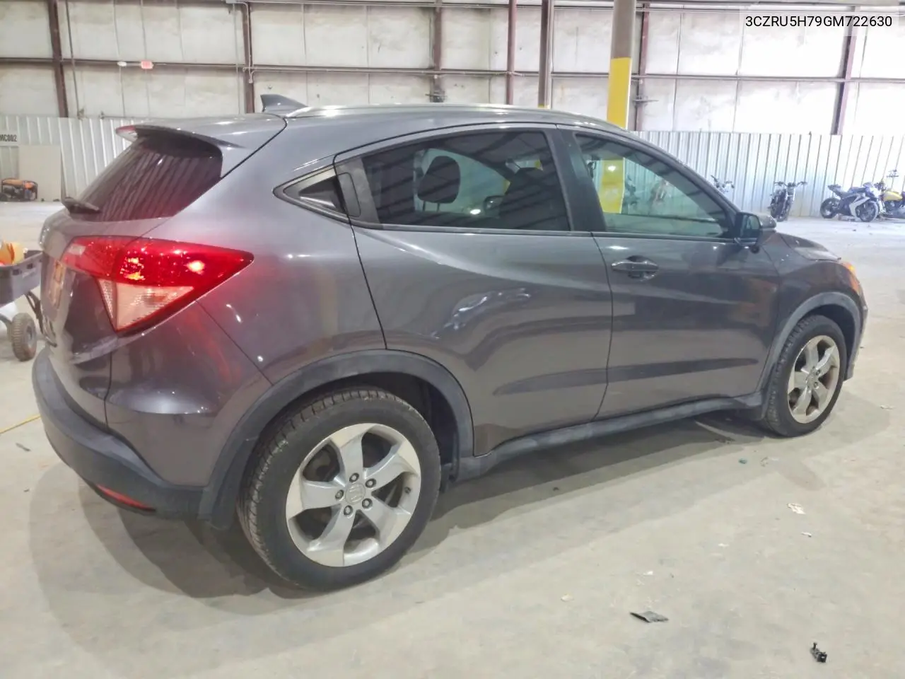 2016 Honda Hr-V Exl VIN: 3CZRU5H79GM722630 Lot: 59142836