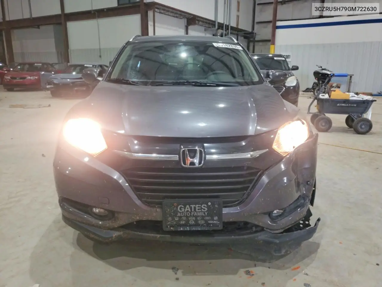 2016 Honda Hr-V Exl VIN: 3CZRU5H79GM722630 Lot: 59142836