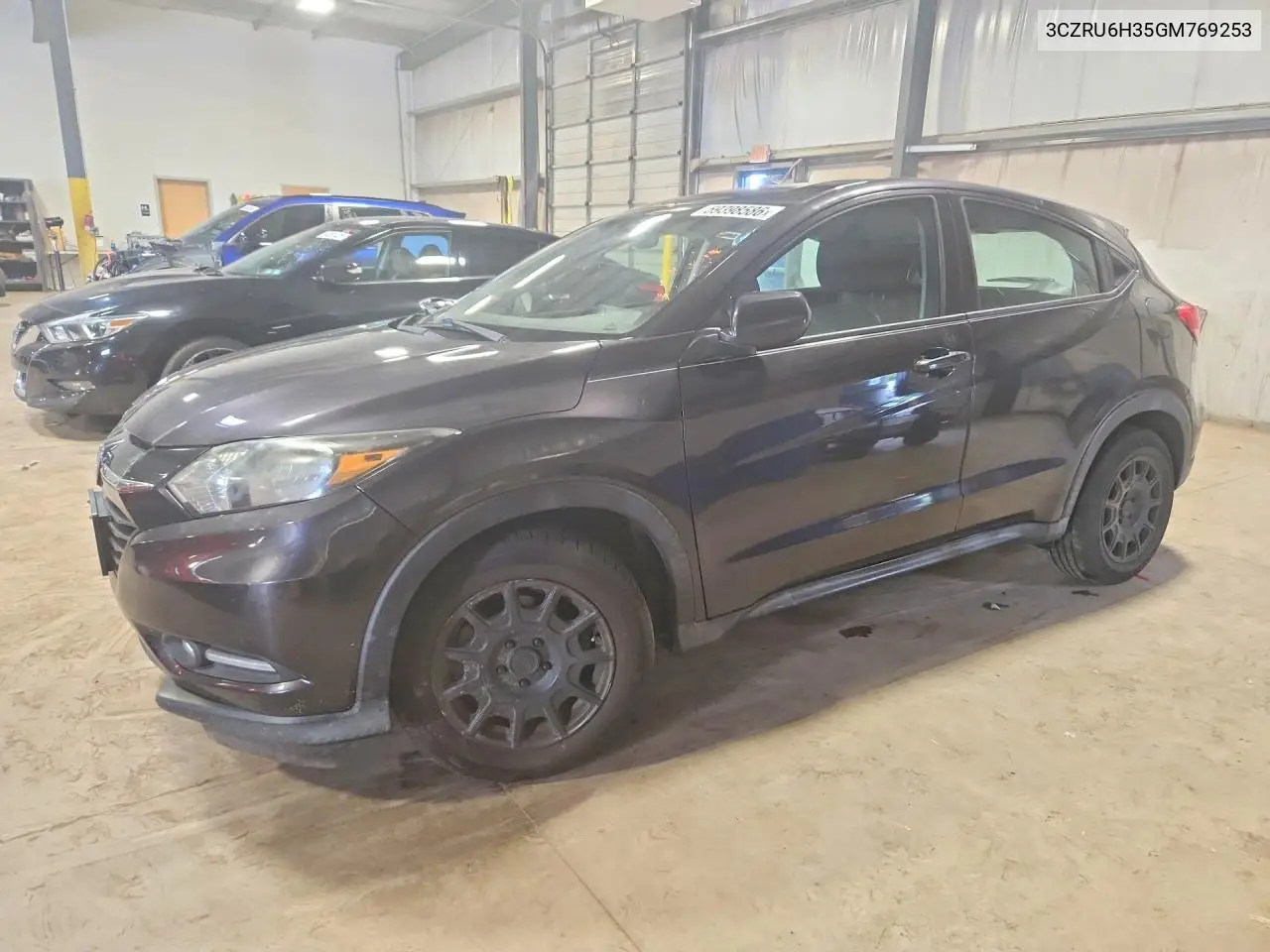 2016 Honda Hr-V Lx VIN: 3CZRU6H35GM769253 Lot: 59398586