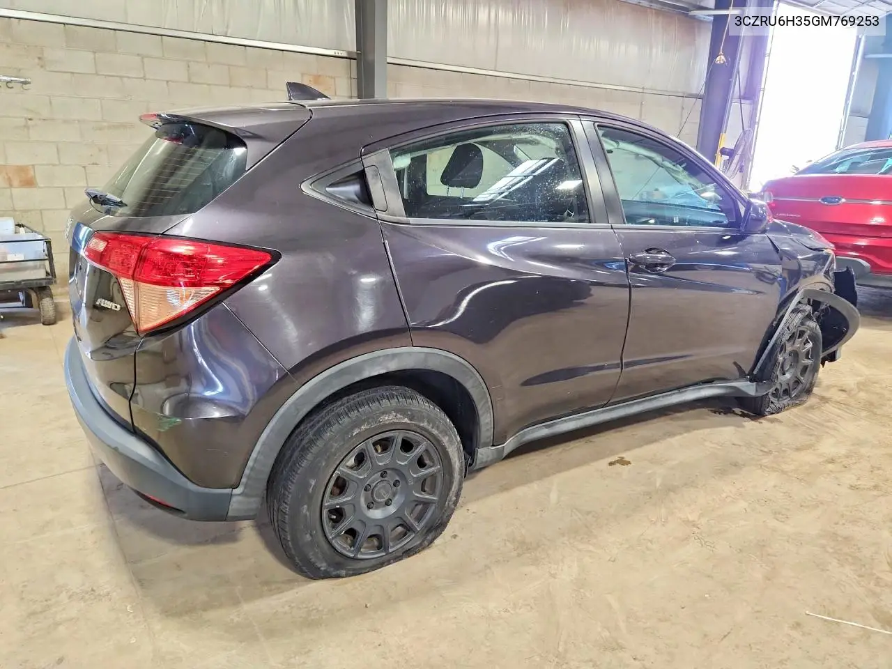 2016 Honda Hr-V Lx VIN: 3CZRU6H35GM769253 Lot: 59398586