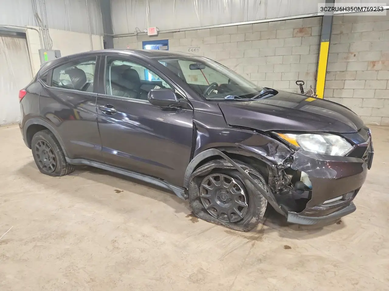 2016 Honda Hr-V Lx VIN: 3CZRU6H35GM769253 Lot: 59398586