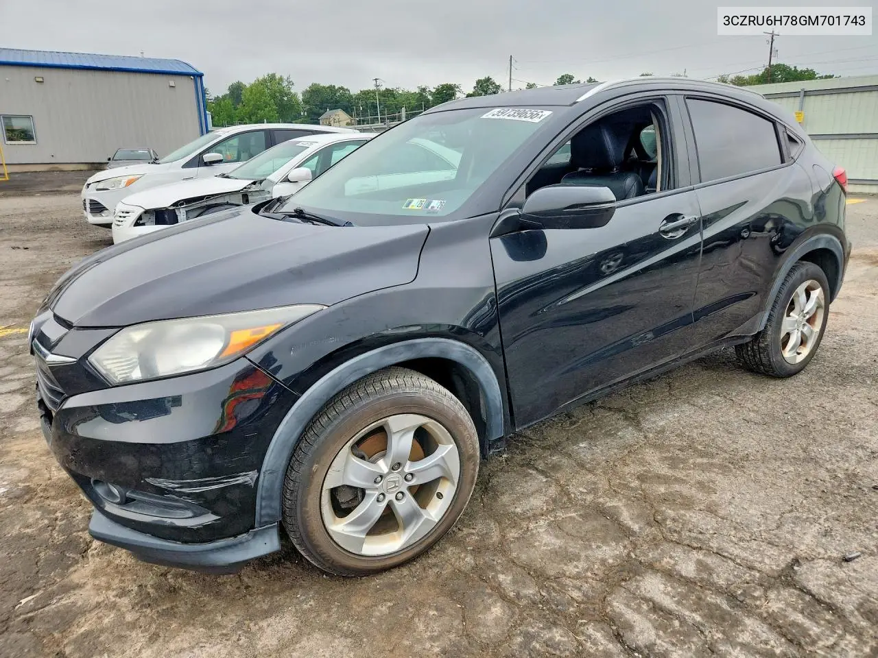 2016 Honda Hr-V Exl VIN: 3CZRU6H78GM701743 Lot: 59739656