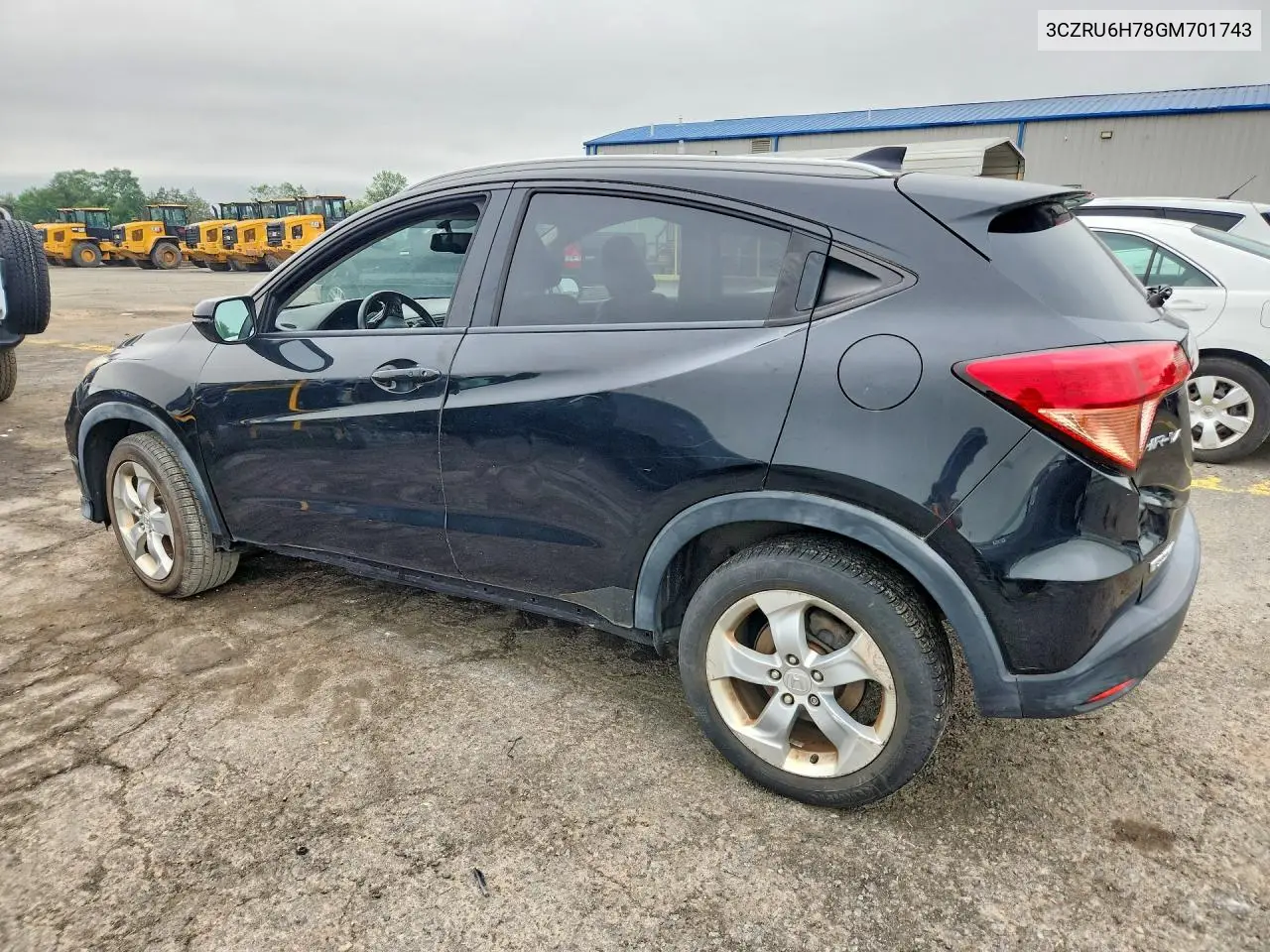 2016 Honda Hr-V Exl VIN: 3CZRU6H78GM701743 Lot: 59739656