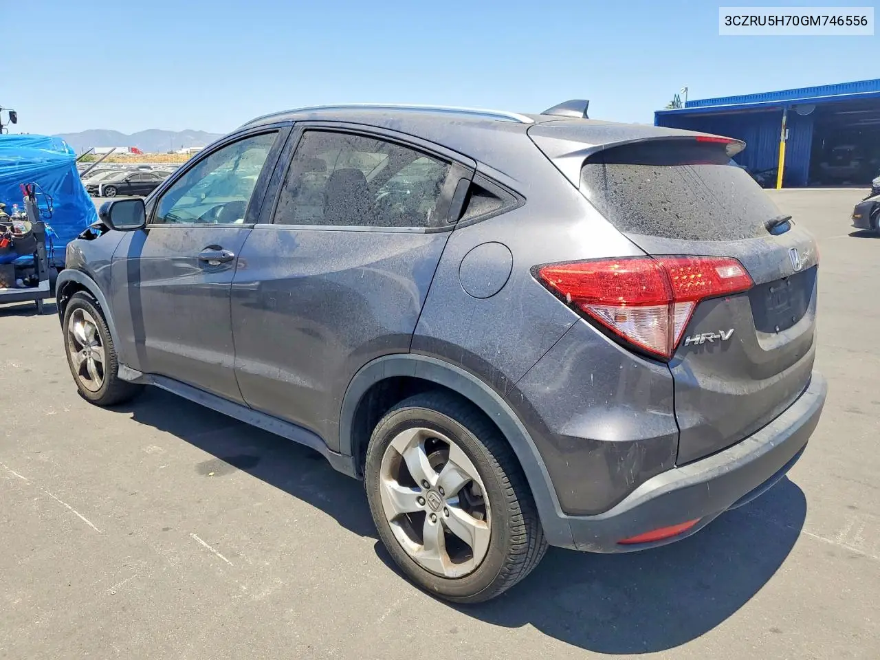 2016 Honda Hr-V Exl VIN: 3CZRU5H70GM746556 Lot: 60079226