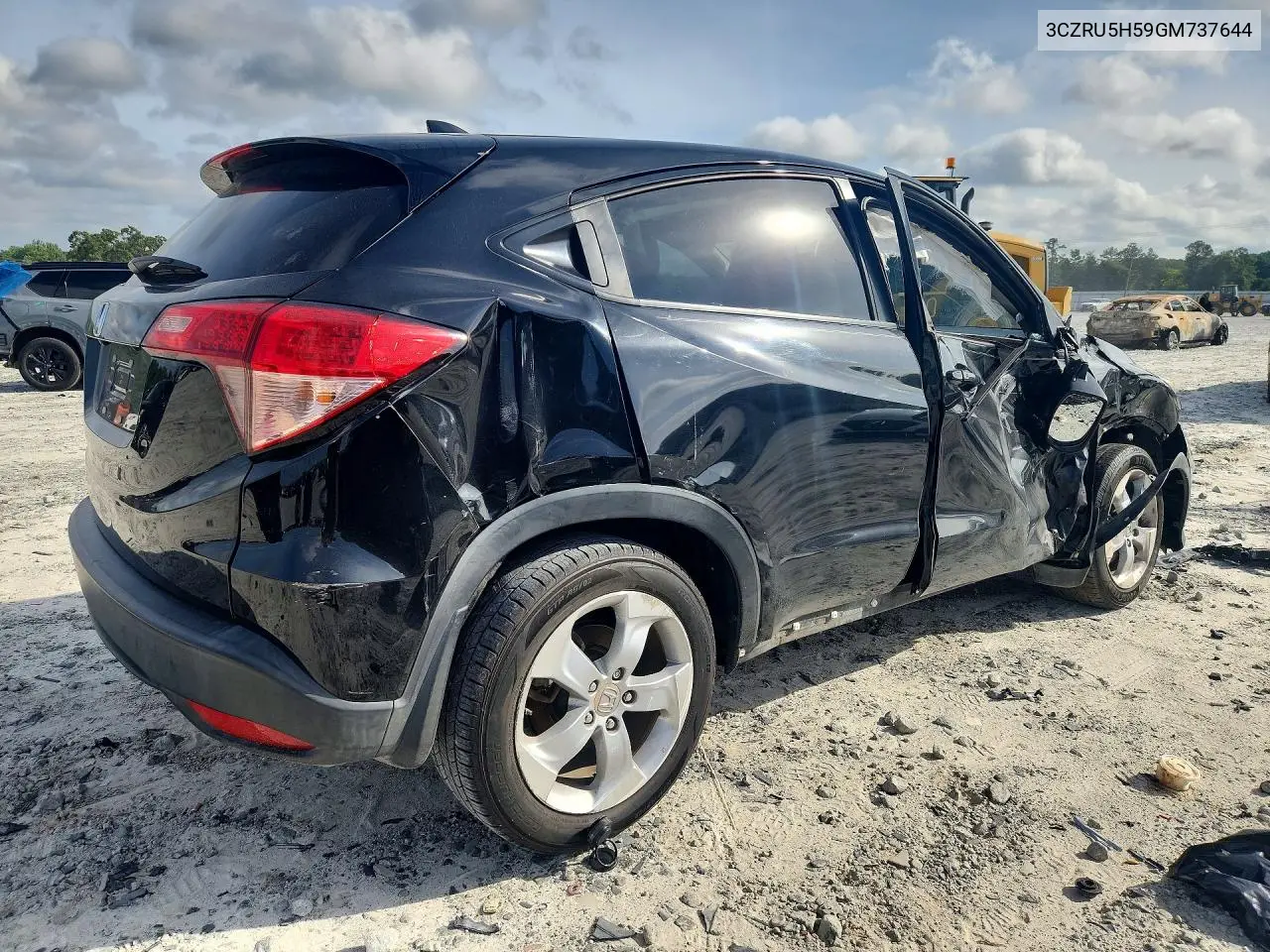 2016 Honda Hr-V Ex VIN: 3CZRU5H59GM737644 Lot: 60163676