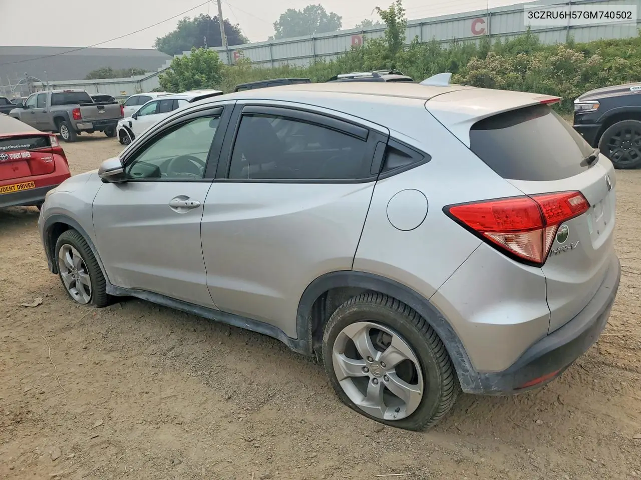 2016 Honda Hr-V Ex VIN: 3CZRU6H57GM740502 Lot: 60923946
