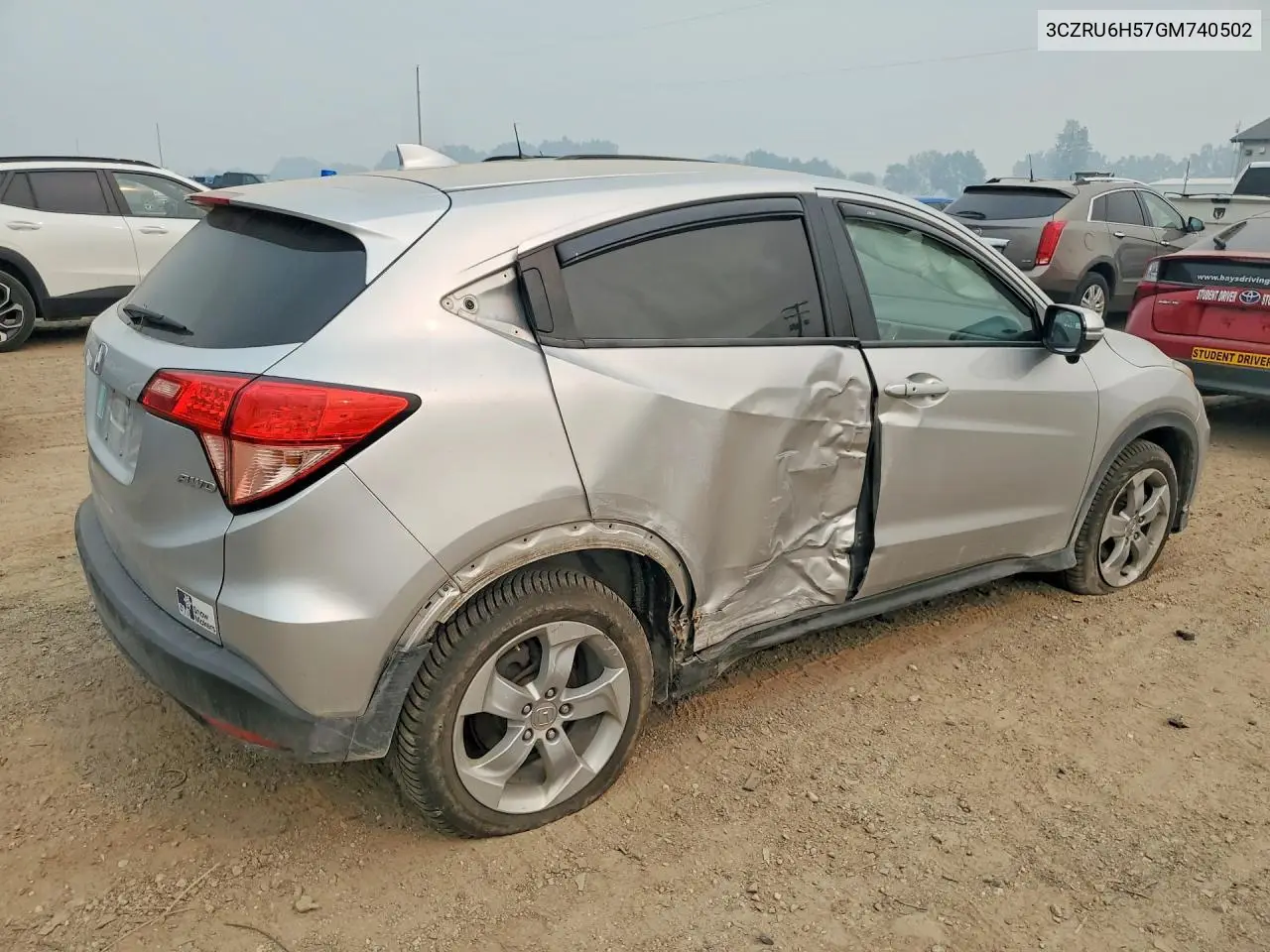 2016 Honda Hr-V Ex VIN: 3CZRU6H57GM740502 Lot: 60923946