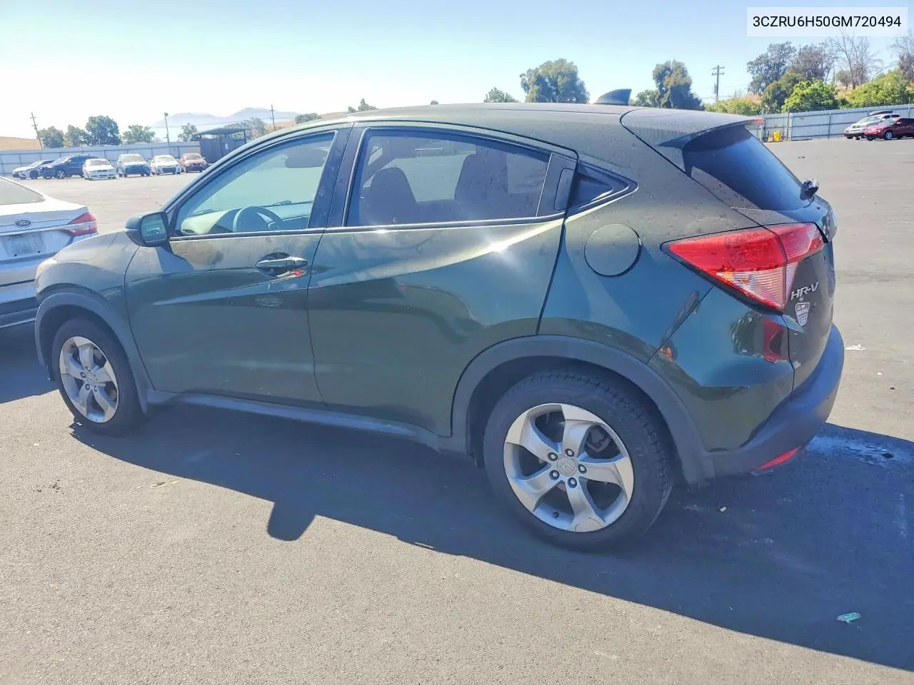 2016 Honda Hr-V Ex VIN: 3CZRU6H50GM720494 Lot: 61340206