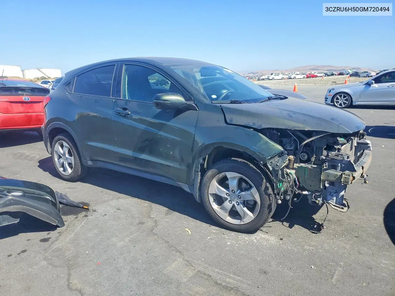 2016 Honda Hr-V Ex VIN: 3CZRU6H50GM720494 Lot: 61340206