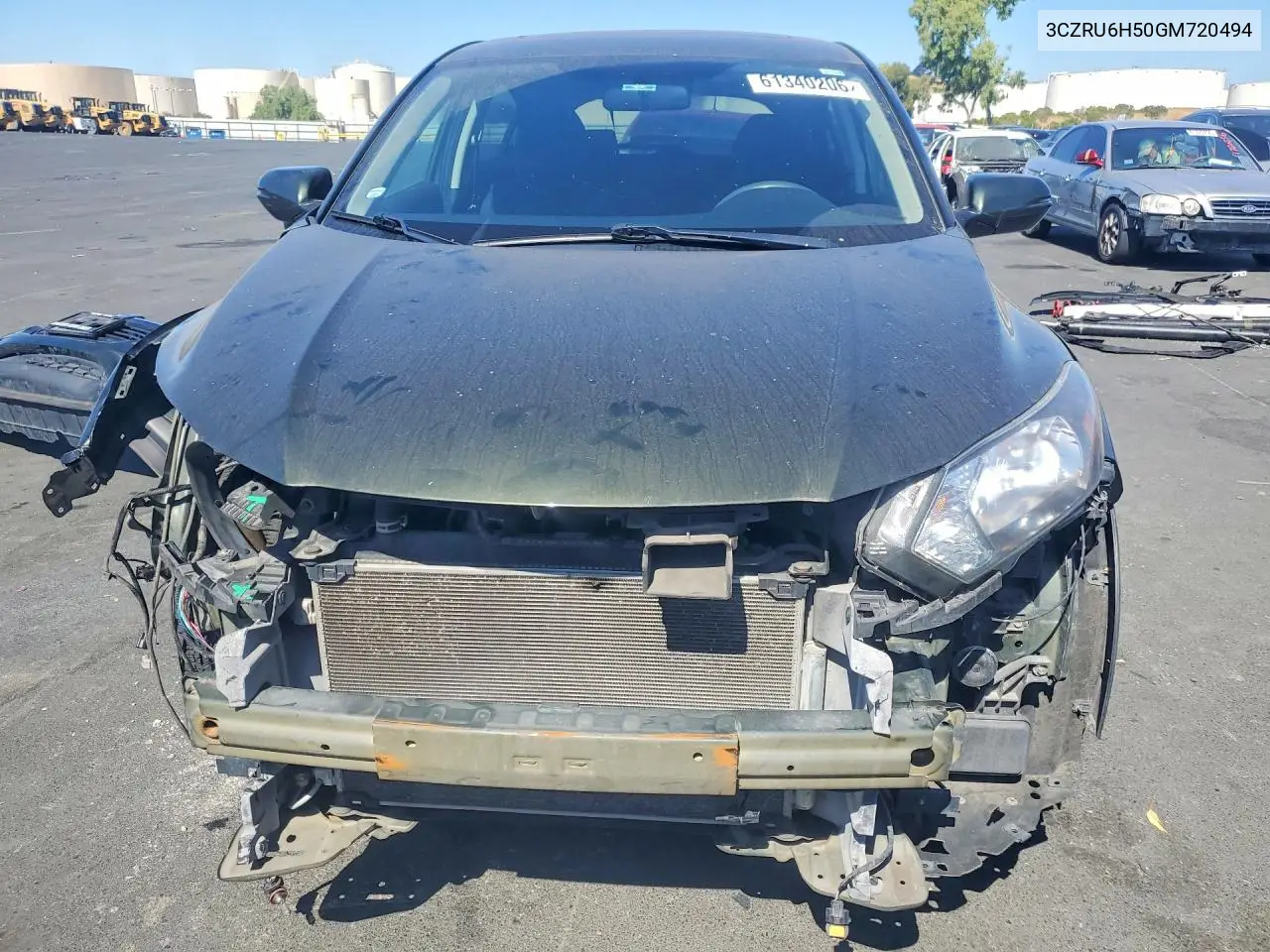 2016 Honda Hr-V Ex VIN: 3CZRU6H50GM720494 Lot: 61340206