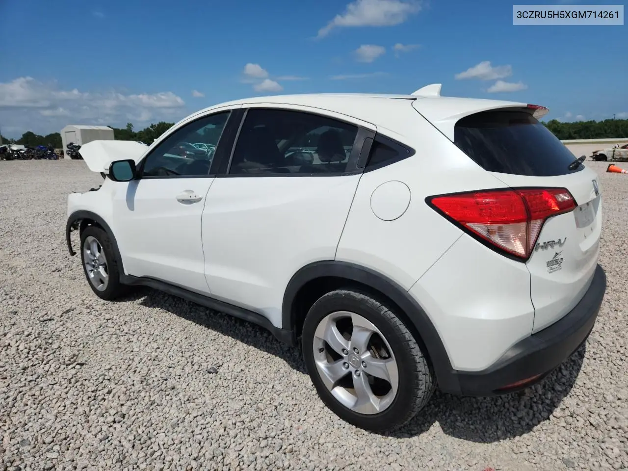 2016 Honda Hr-V Ex VIN: 3CZRU5H5XGM714261 Lot: 61741096