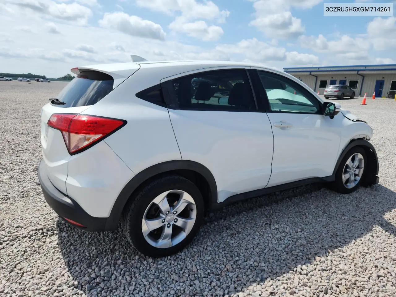 2016 Honda Hr-V Ex VIN: 3CZRU5H5XGM714261 Lot: 61741096