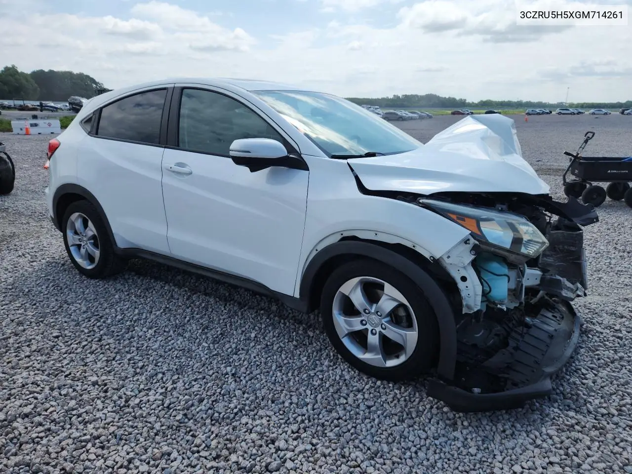 2016 Honda Hr-V Ex VIN: 3CZRU5H5XGM714261 Lot: 61741096