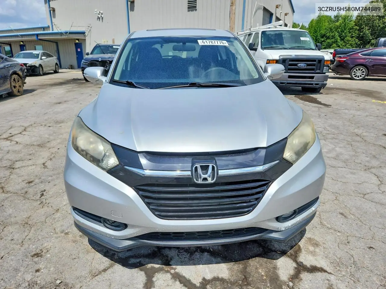2016 Honda Hr-V Ex VIN: 3CZRU5H58GM744889 Lot: 61787776