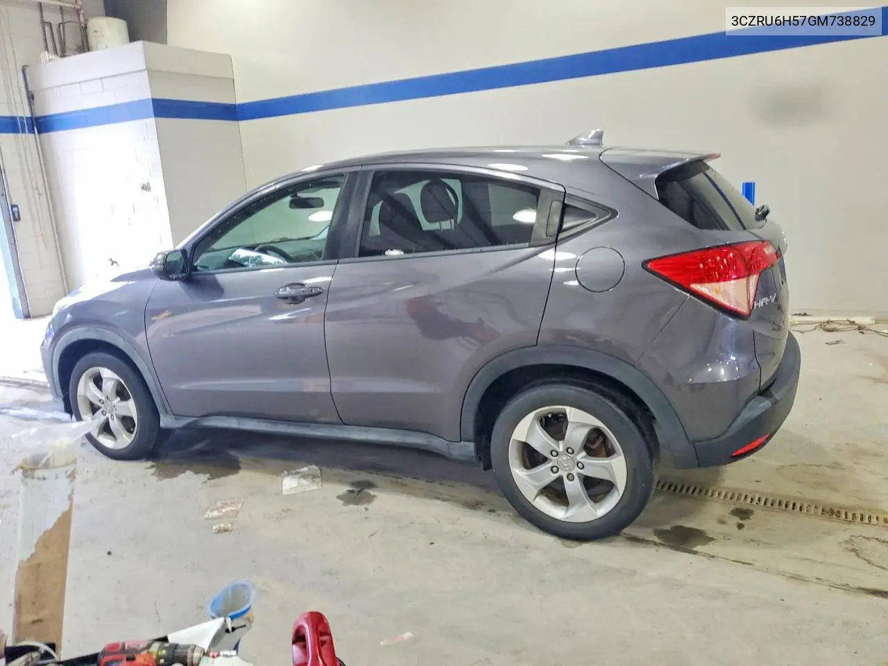 2016 Honda Hr-V Ex VIN: 3CZRU6H57GM738829 Lot: 61954406