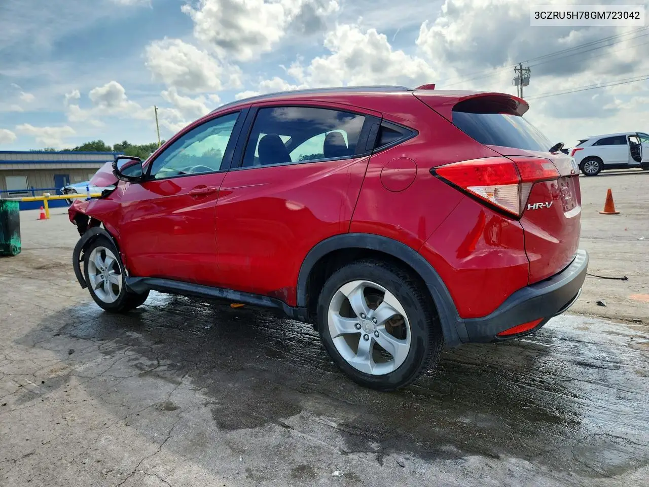 2016 Honda Hr-V Exl VIN: 3CZRU5H78GM723042 Lot: 61977966