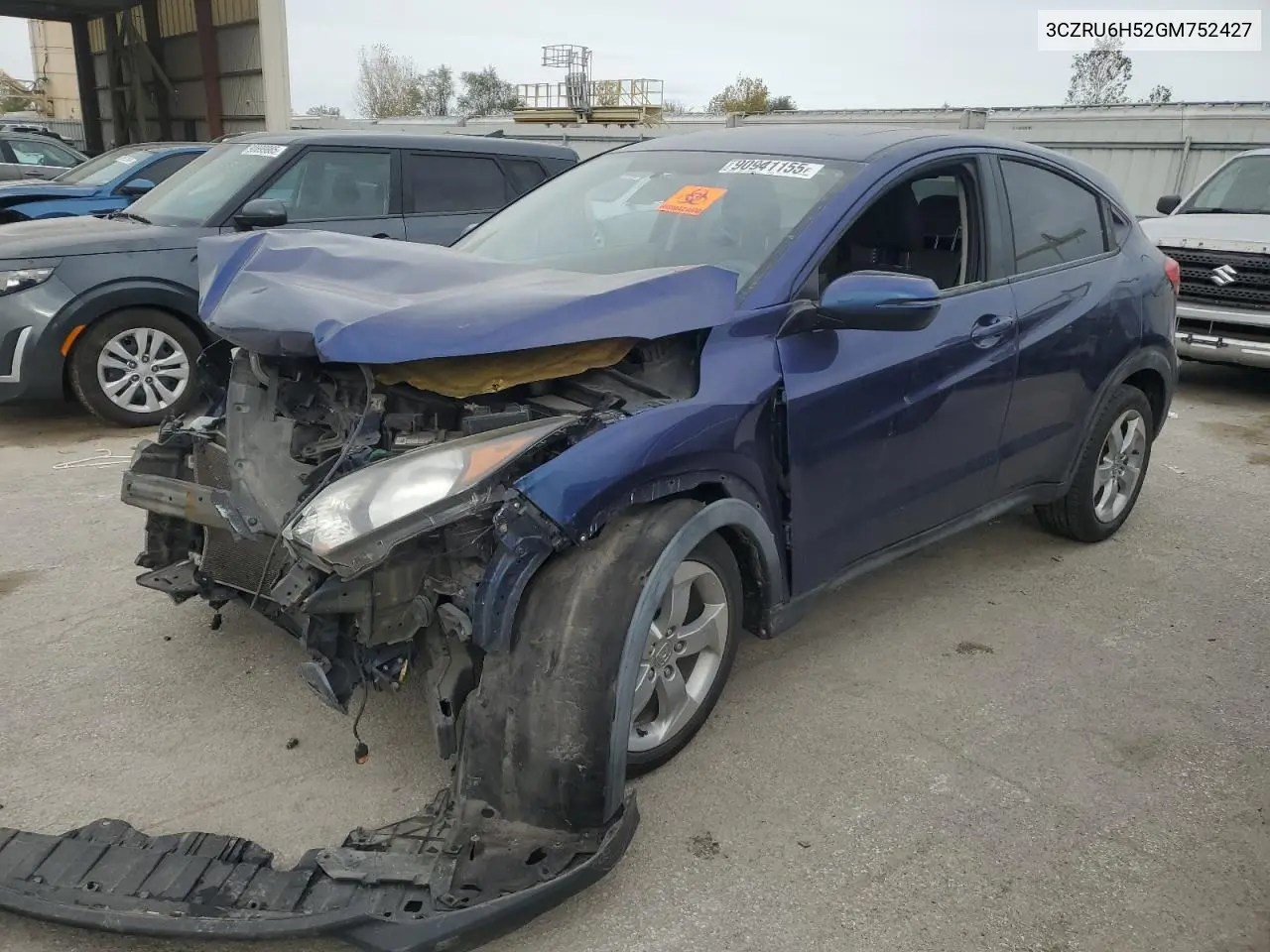 3CZRU6H52GM752427 2016 Honda Hr-V Ex