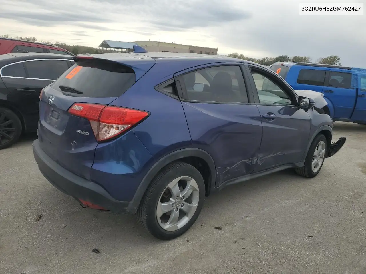 3CZRU6H52GM752427 2016 Honda Hr-V Ex