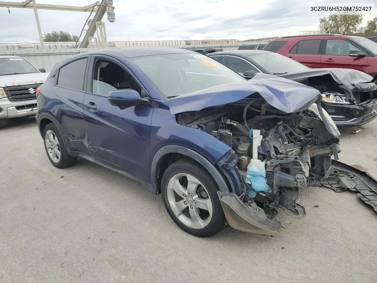 3CZRU6H52GM752427 2016 Honda Hr-V Ex