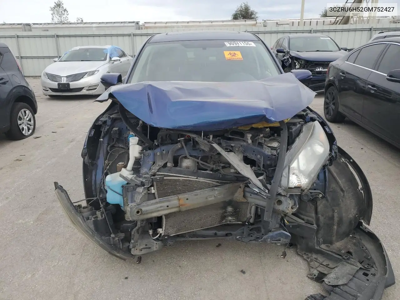 3CZRU6H52GM752427 2016 Honda Hr-V Ex
