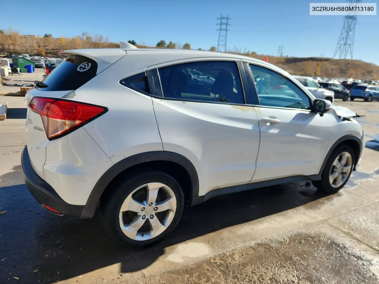 3CZRU6H58GM713180 2016 Honda Hr-V Ex