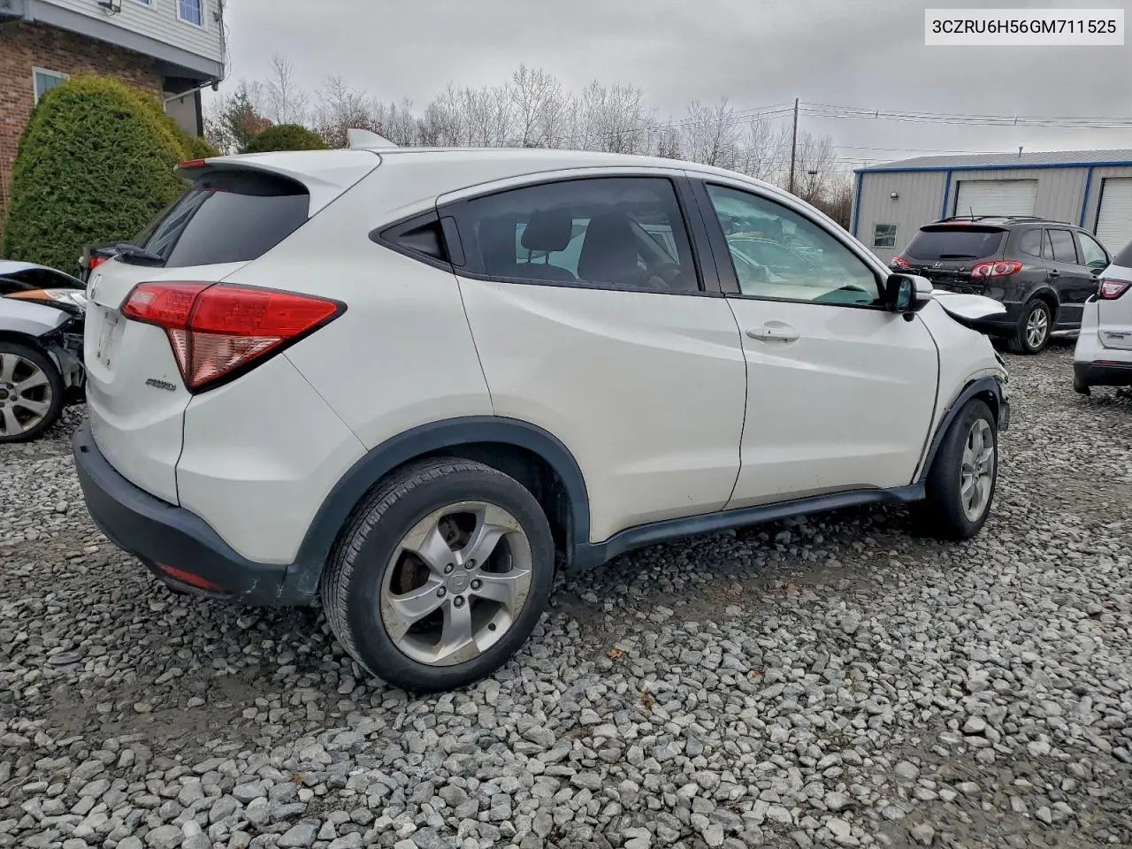 3CZRU6H56GM711525 2016 Honda Hr-V Ex