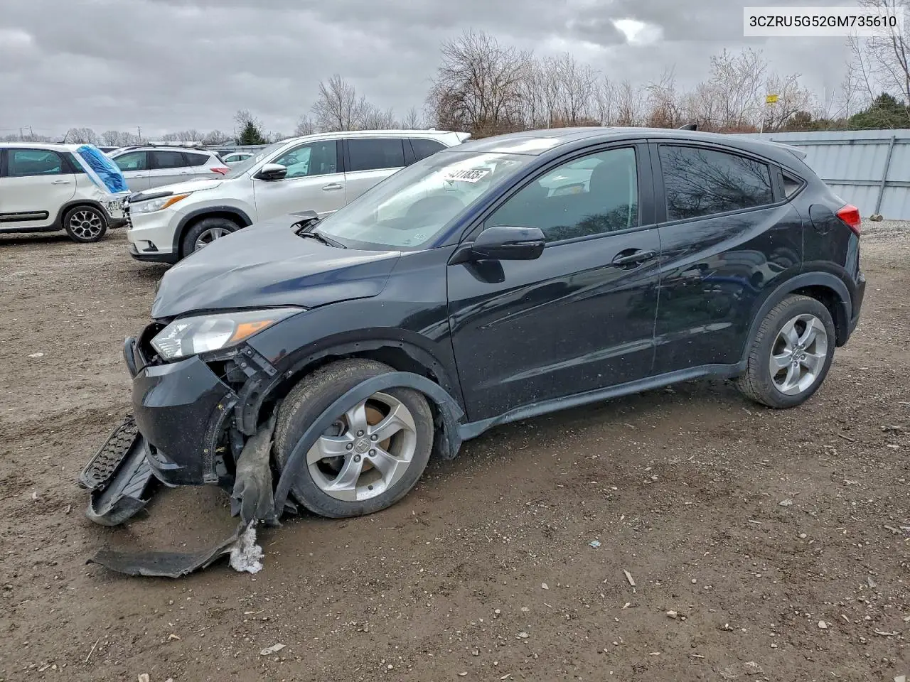 3CZRU5G52GX735610 2016 Honda Hr-V Ex