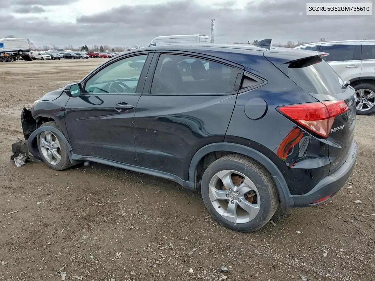 3CZRU5G52GX735610 2016 Honda Hr-V Ex