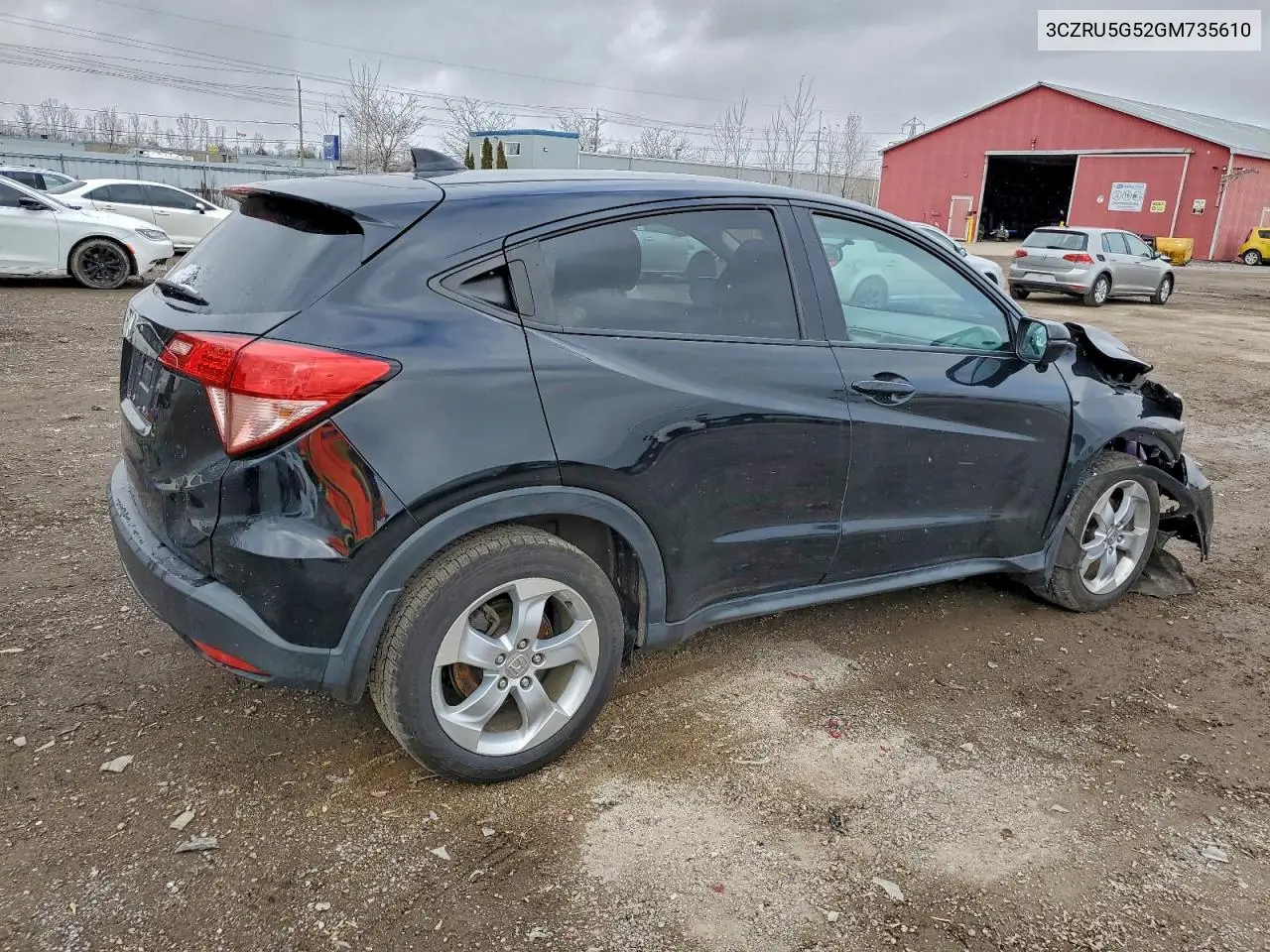 3CZRU5G52GX735610 2016 Honda Hr-V Ex