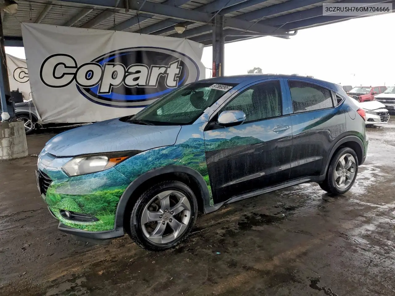 3CZRU5H76GM704666 2016 Honda Hr-V Exl