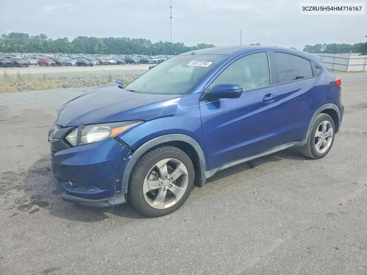 2017 Honda Hr-V Ex VIN: 3CZRU5H54HM716167 Lot: 56672296
