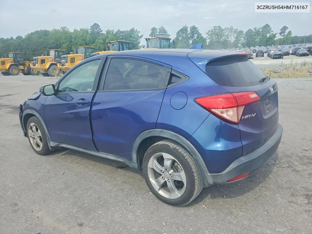 2017 Honda Hr-V Ex VIN: 3CZRU5H54HM716167 Lot: 56672296