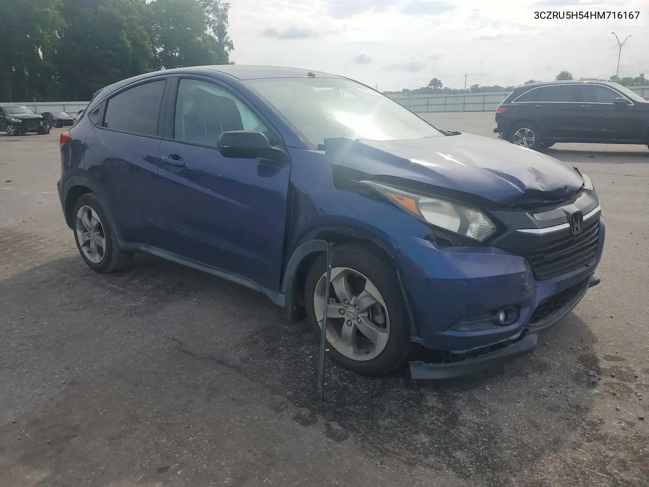 2017 Honda Hr-V Ex VIN: 3CZRU5H54HM716167 Lot: 56672296