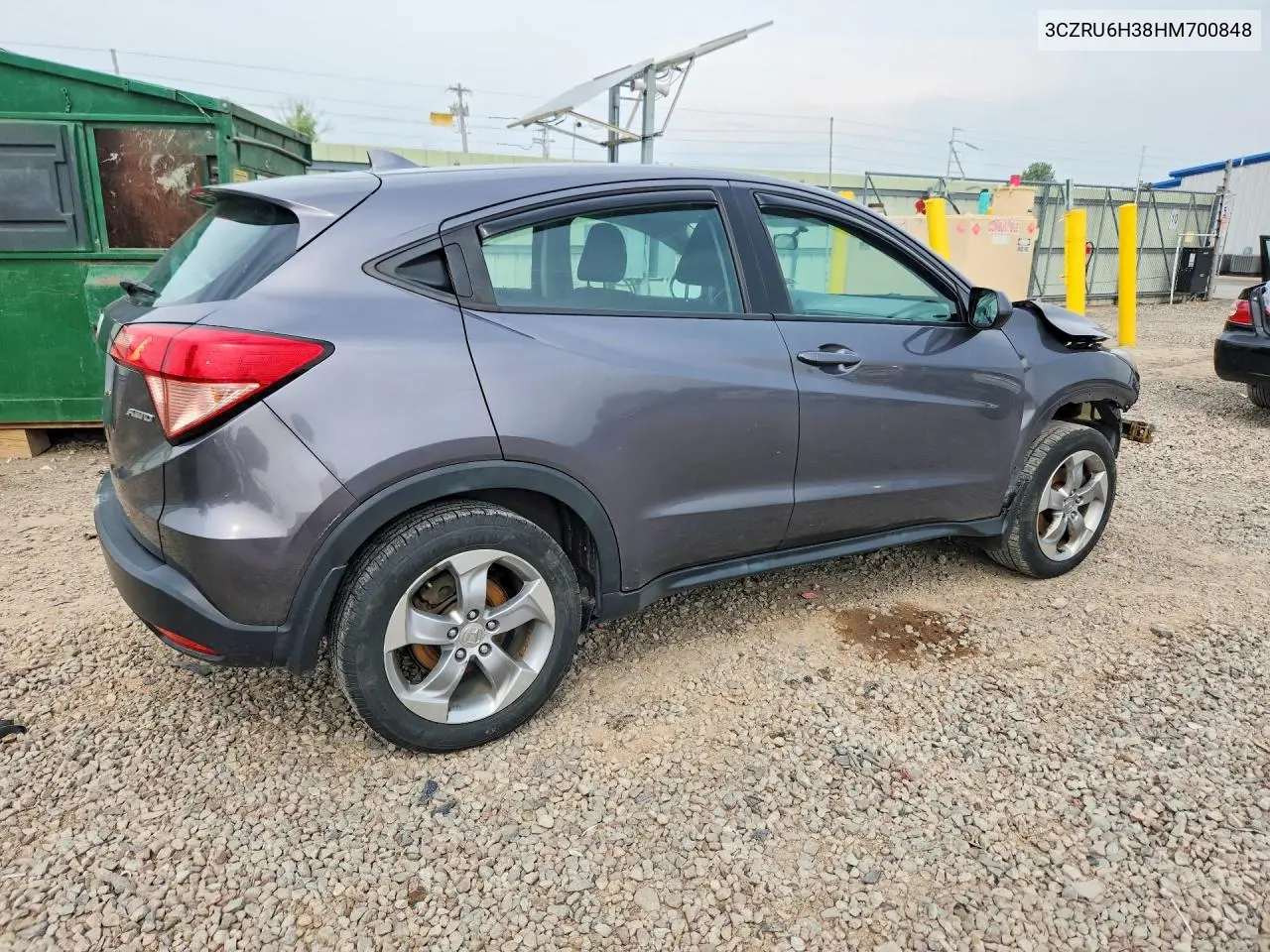 3CZRU6H38HM700848 2017 Honda Hr-V Lx