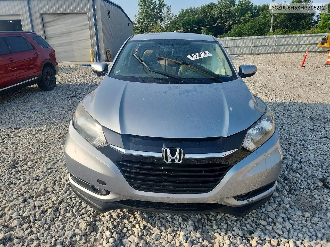 2017 Honda Hr-V Ex VIN: 3CZRU6H5XHG705212 Lot: 61386436