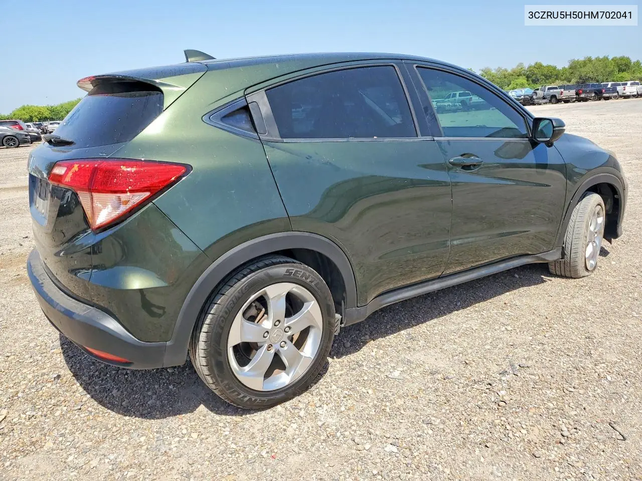 2017 Honda Hr-V VIN: 3CZRU5H50HM702041 Lot: 61539256