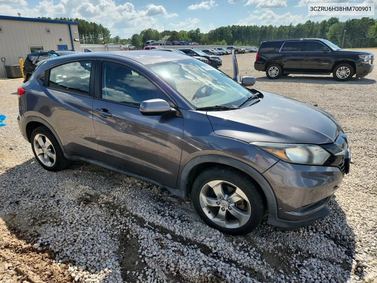 2017 Honda Hr-V Lx VIN: 3CZRU6H38HM700901 Lot: 61922956