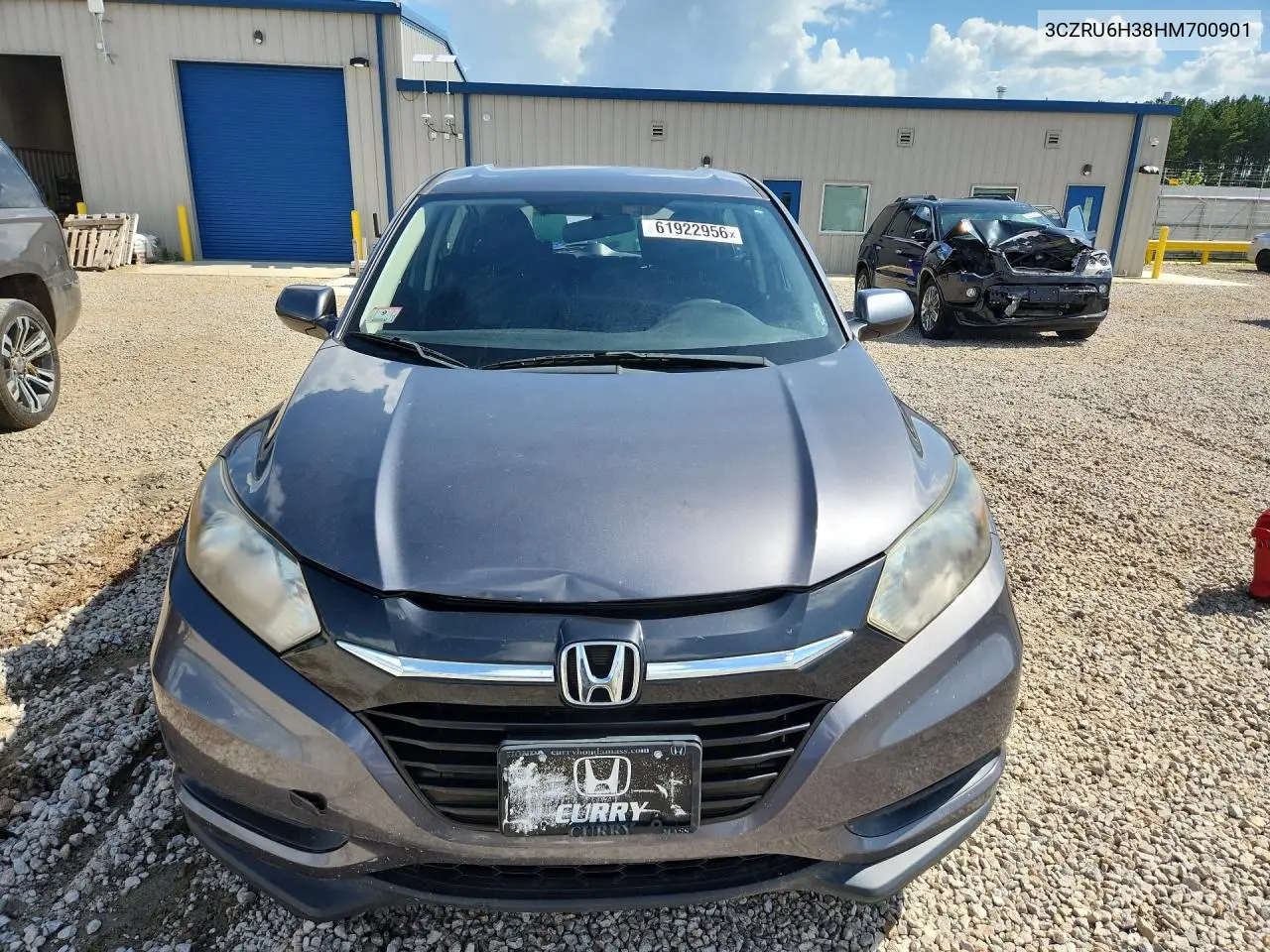 2017 Honda Hr-V Lx VIN: 3CZRU6H38HM700901 Lot: 61922956
