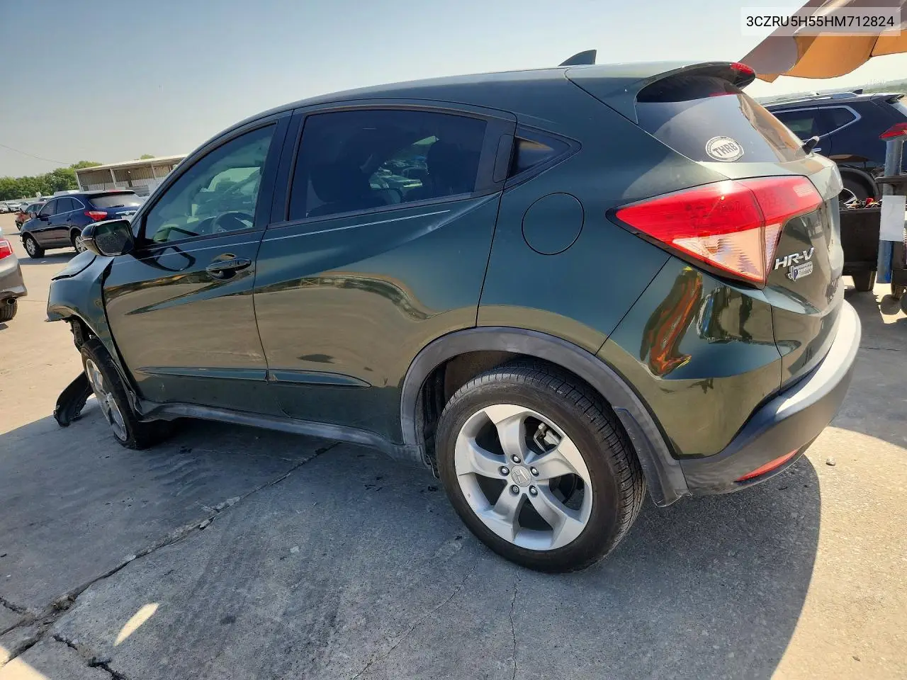 2017 Honda Hr-V Ex VIN: 3CZRU5H55HM712824 Lot: 62227016