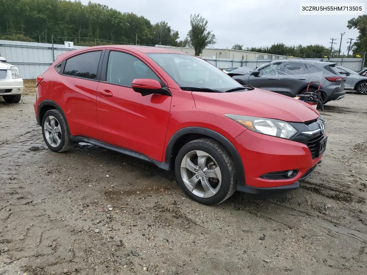 3CZRU5H55HM713505 2017 Honda Hr-V Ex