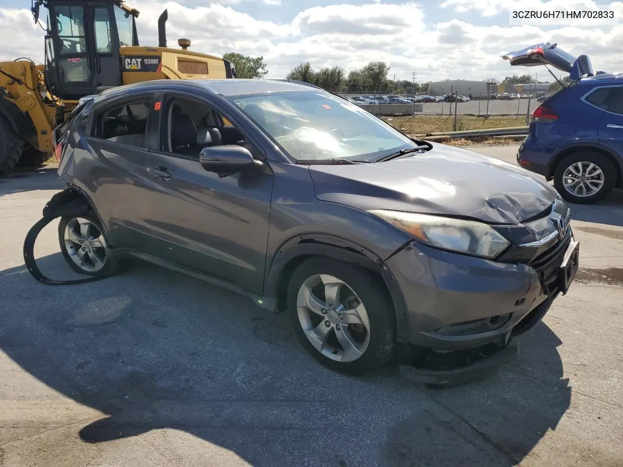 3CZRU6H71HM702833 2017 Honda Hr-V Exl