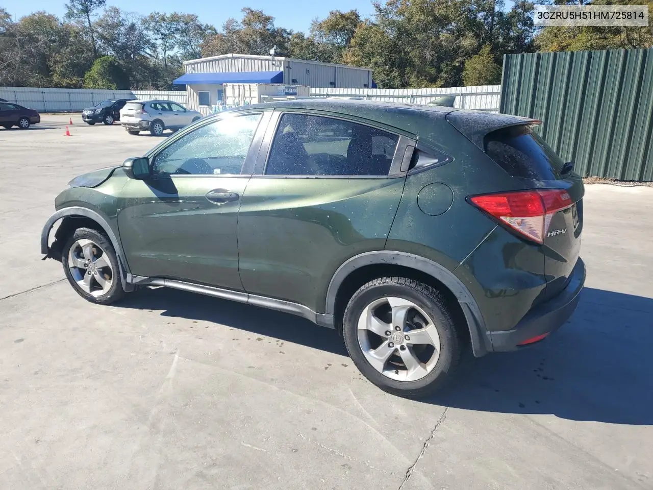 3CZRU5H51HM725814 2017 Honda Hr-V Ex