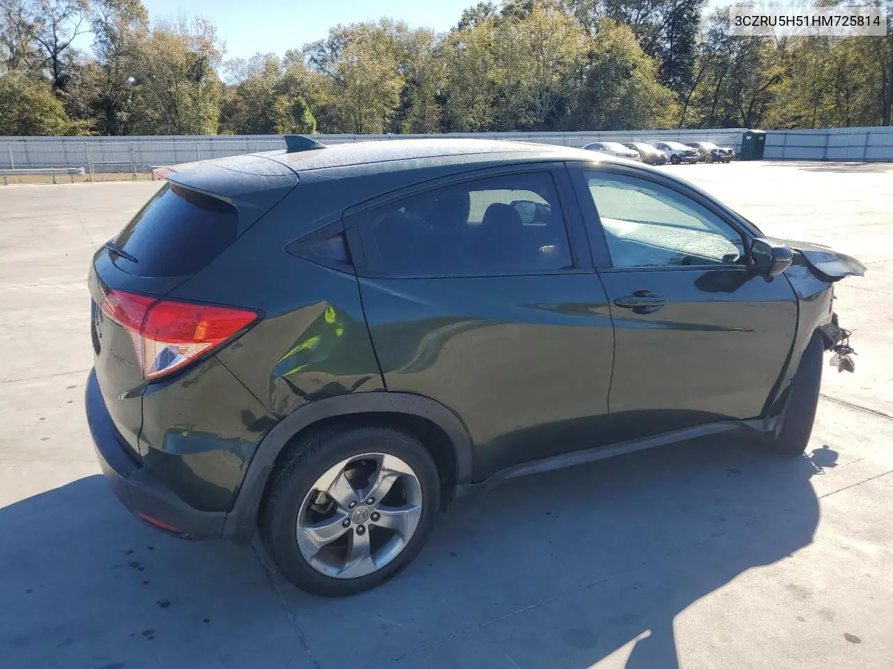 3CZRU5H51HM725814 2017 Honda Hr-V Ex